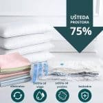 Vakuum kese za odeću 75% uštede