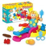 Kreativni plastelin set – frizer (plastelin za decu)